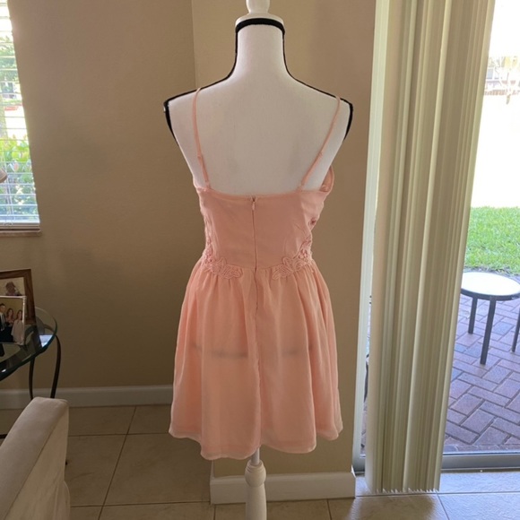 Charming Charlie Blush Dress Size Small - Picture 3 of 10